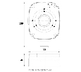Монтажная коробка  Beward HB-120-R3