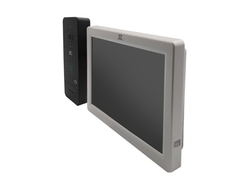 Домофон ST-MР300/7 серия «Земля» БЕЛЫЙ