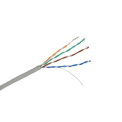 Кабель UTP CAT 5E 4x2x0,50 CU PVC ВНУТРЕННИЙ (МЕДНЫЙ) 00-00035476