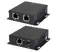 Удлинитель Ethernet на 2 выхода, 100 Мбит/с Amatek AN-PE2