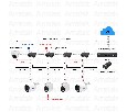 Удлинитель Ethernet на 2 выхода, 100 Мбит/с Amatek AN-PE2