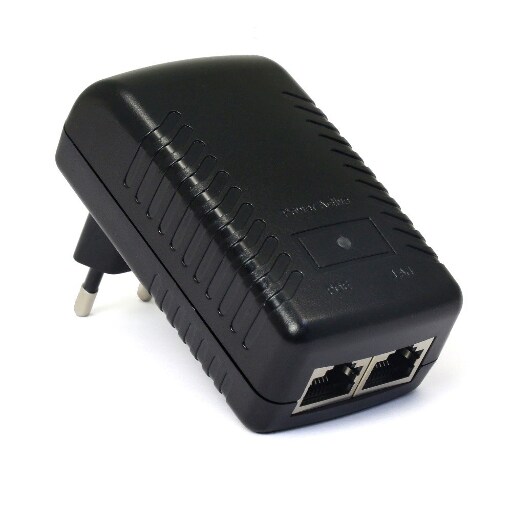 Инжектор PoE пассивный 20Вт, 1000Мбит/с Amatek AN-PI15PG