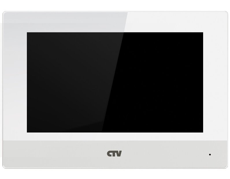 Монитор цветного IP-видеодомофона (Белый) CTV-IP-M6703W