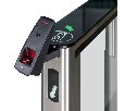 Скоростной проход ST-01 с распашными створками и встроенным сканером штрихкода