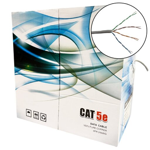 Кабель витая пара Expert Hunter UTP 5E 4х2х0,51 Grand indoor