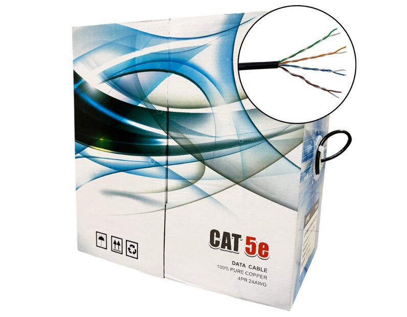 Кабель витая пара Expert Hunter UTP 5E 4х2х0,50 Premium outdoor