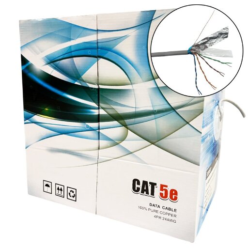 Кабель витая пара Expert Hunter FTP 5E 4х2х0,50 Premium indoor