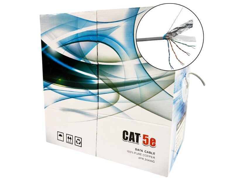 Кабель витая пара Expert Hunter FTP 5E 4х2х0,50 Premium indoor