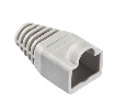 Изолирующий колпачок для RJ45 серый, D-6 мм, 100шт, Optima Netko NPB-RJ45-gry
