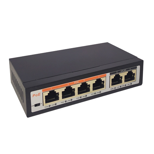 Неуправляемый коммутатор PoE True IP TI-204P