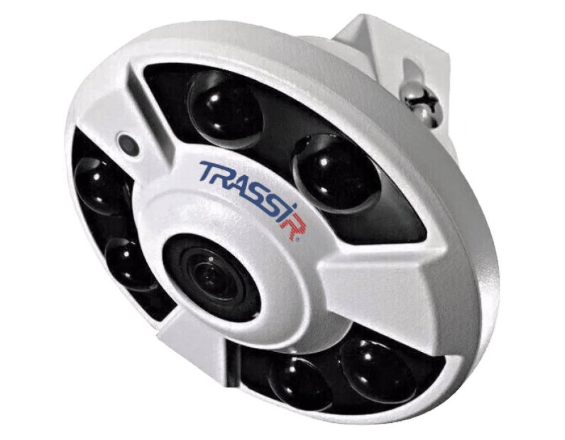 5Мп IP-камера  панорамного обзора (фишай) с ИК-подсветкой. TRASSIR TR-D9151IR2 v2 1.4