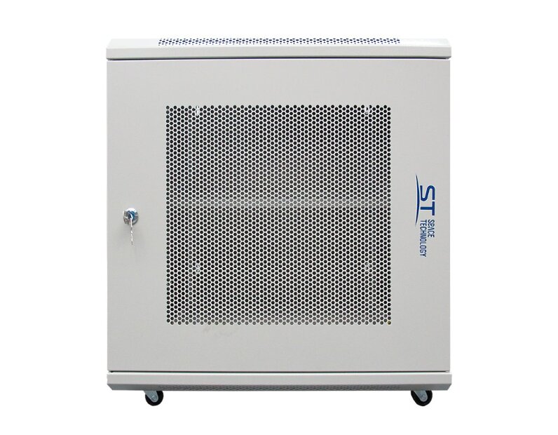 Шкаф монтажный ST-NCP12U600 (СЕРЫЙ) С ПОЛКОЙ