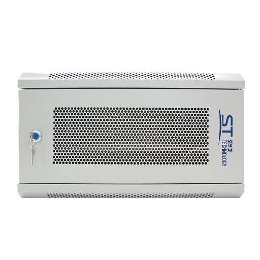 Шкаф монтажный Space Technology ST-NCP6U02 с металлической перфорированной дверью 00-00101084