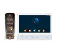 Комплект FHD аналоговой домофонии с WiFi и контроллером ATIX AT-I-K741F/TW (V2) White