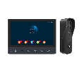 Комплект FHD аналоговой домофонии с WiFi и контроллером ATIX AT-I-K741F/TWСR Black