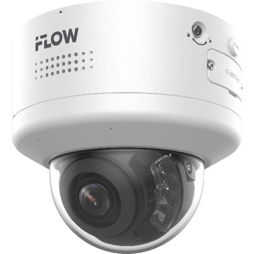 8Мп уличная купольная IP-камера с ИК-подсветкой до 40м, технологией NeoView F-IC-5789CHISZ4/Y