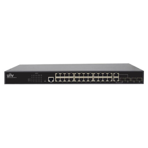 Коммутатор Uniview NSW5110-24GT4GP-IN с 56Gbps и QoS поддержкой