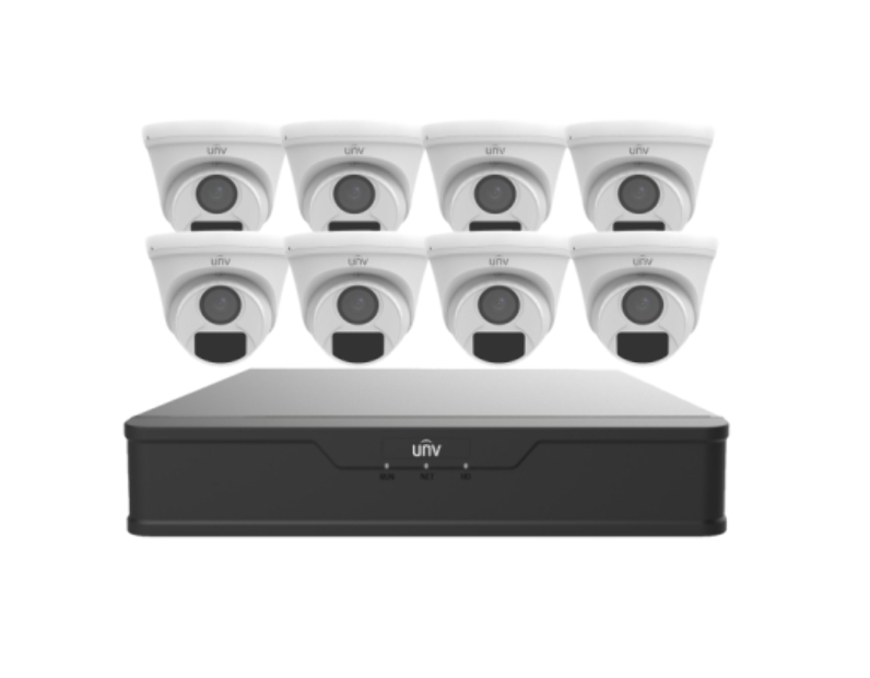 Uniview KIT/XVR301-08Q3/8*UAC-T115-F28 Комплект видеонаблюдения