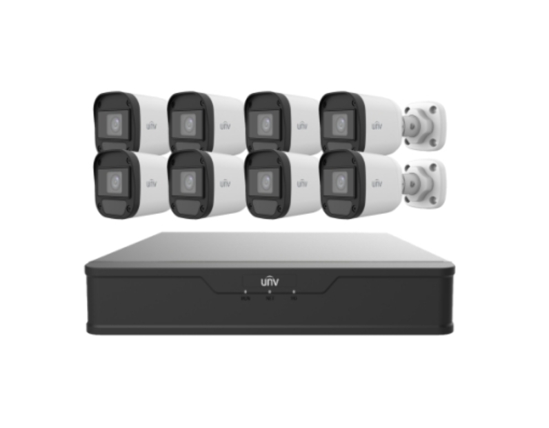 Uniview KIT/XVR301-08Q3/8*UAC-B115-F28 Комплект видеонаблюдения