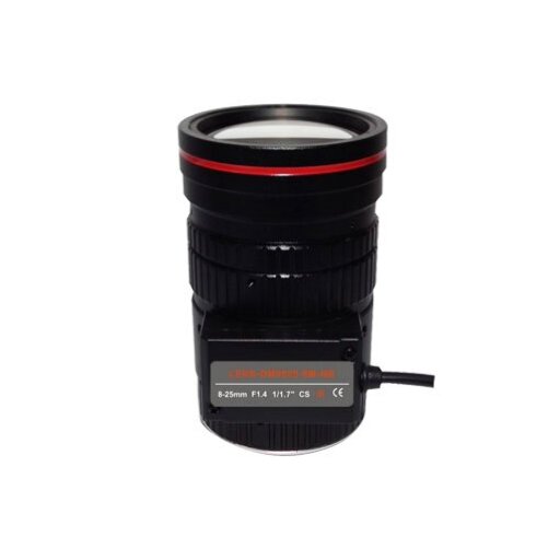 Объектив Uniview LENS-DM0825-8M-NB с фокусом 8-25мм и диафрагмой F1.4