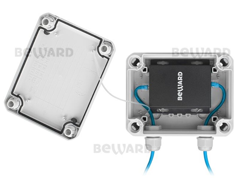 PoE-репитер Beward STE-01HP-B