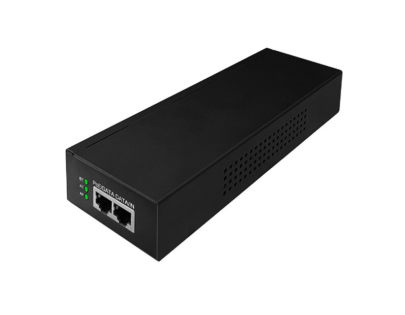 Инжектор PoE++ / HiPoE 90Вт, 2.5 Гбит/с Amatek AN-PI90GM