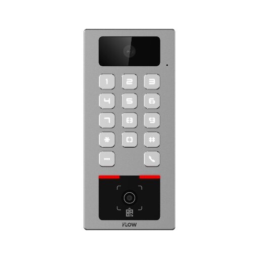 Терминал доступа iFlow F-KD-2502SDQCKBW, IP65, Wi-Fi, 100 000 карт, IK09