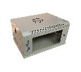 Шкаф телекоммуникационный настенный ST-NC6U01 (СЕРЫЙ) С ПОЛКОЙ
