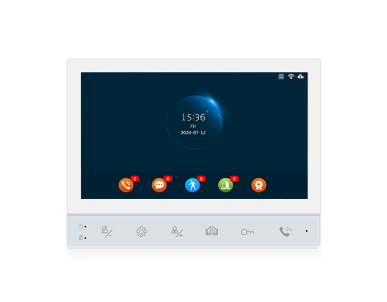 Цветной аналоговый WIFI домофон FHD ATIX AT-I-M741F/TW White