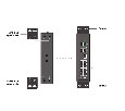 Промышленный 6-портовый  управляемый L2+ гигабитный коммутатор с HiPoE до 180Вт Amatek AN-SXGM6P4