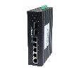 Промышленный 6-портовый  управляемый L2+ гигабитный коммутатор с HiPoE до 180Вт Amatek AN-SXGM6P4