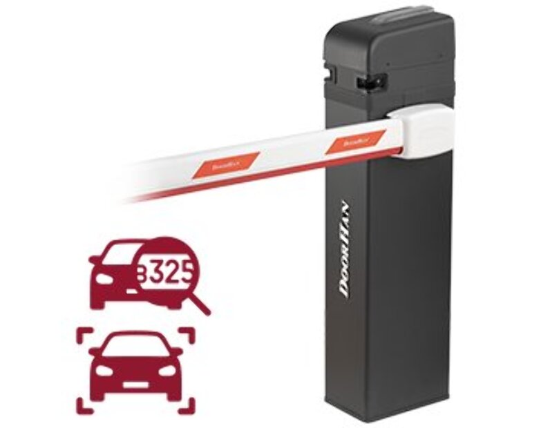 Шлагбаум со встроенным распознаванием номеров Beward BARRIER-PRO-RPD3-LPH