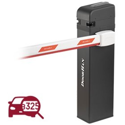 Шлагбаум со встроенным распознаванием номеров  Beward BARRIER-PRO-RPD3-LPS