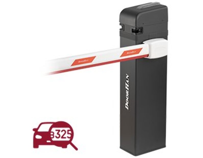 Шлагбаум со встроенным распознаванием номеров Beward BARRIER-PRO-RPD3-LPS