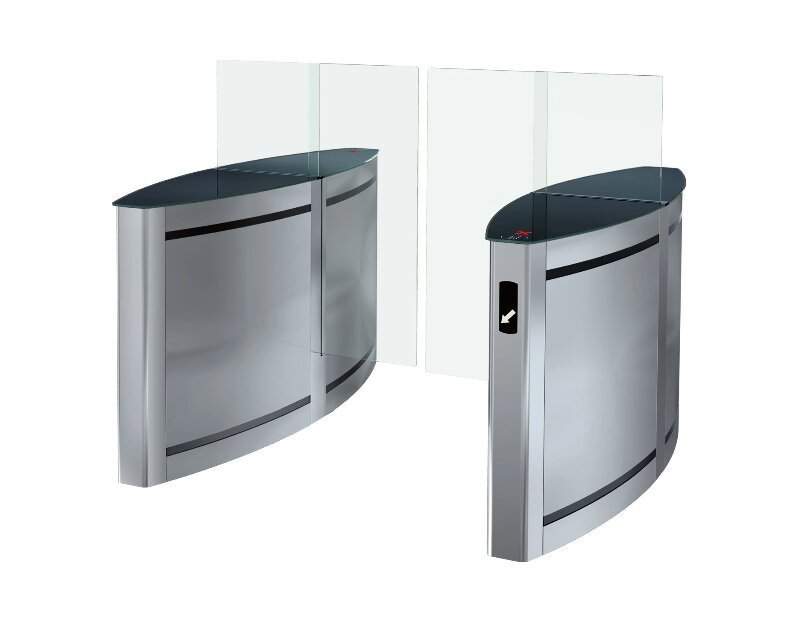 PERCo ST-02.1 скоростной проход с раздвижными увеличенными створками