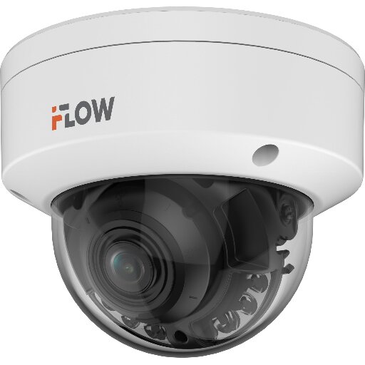 IP камера iFlow F-IC-3449C2MS 4Мп, 40м подсветка, IP67, 2 встроенных микрофона