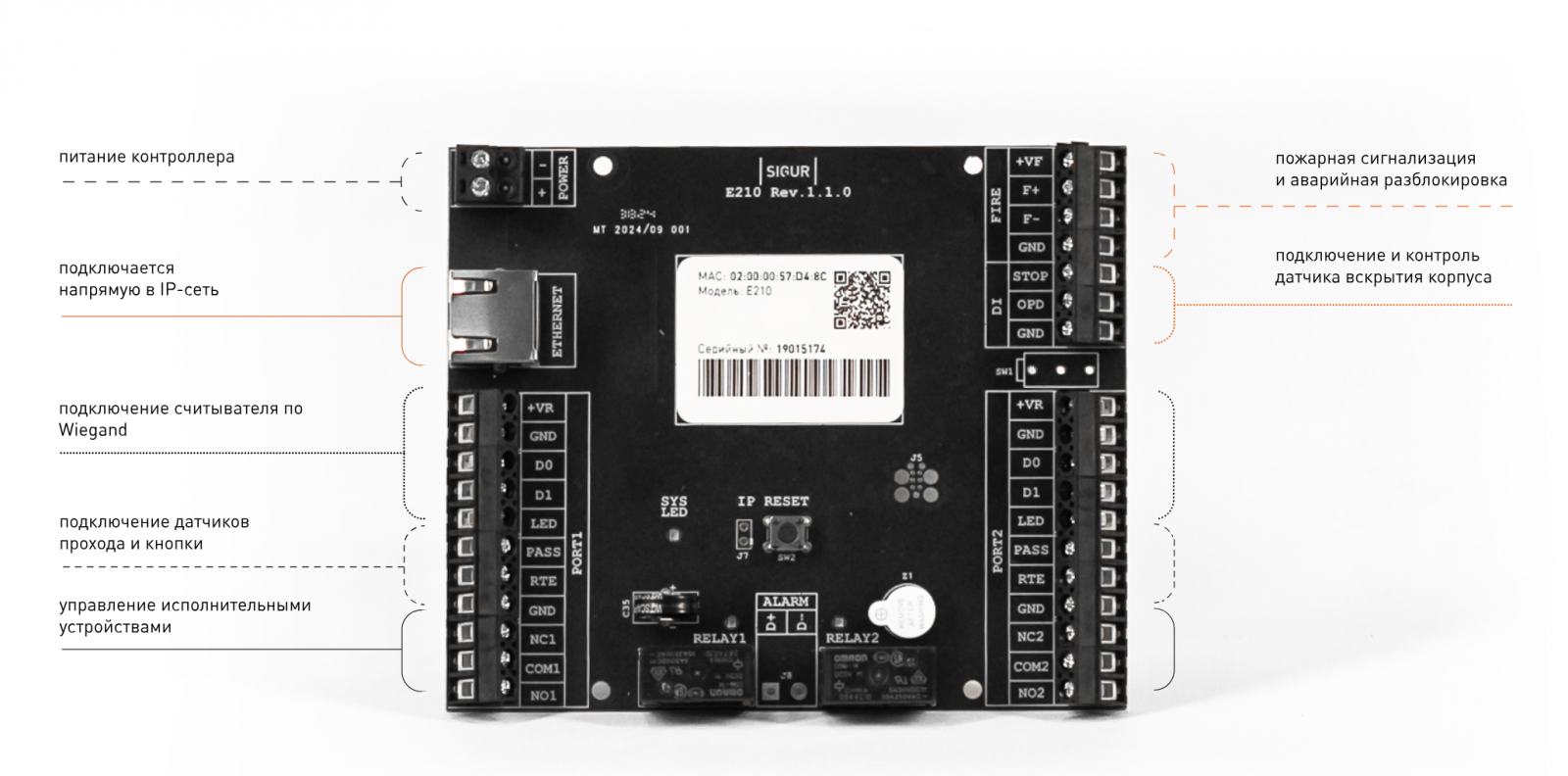Sigur E210 EMB