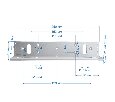 Крепление (уголок) для установки электромагнитных замков ST-LA280-2