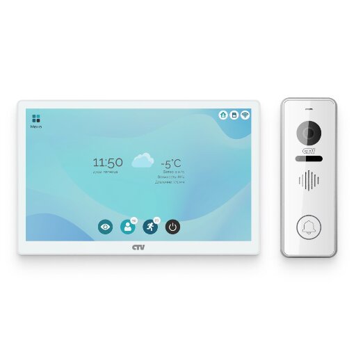 Комплект видеодомофона с удаленным доступом CTV 5801 Kit (M5801 + D4001)