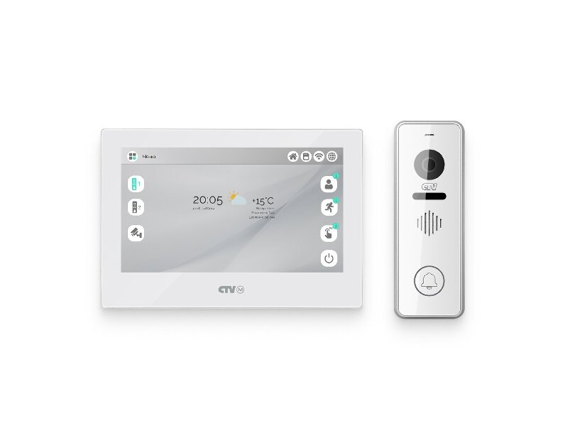 Комплект онлайн видеодомофона CTV Cloud 7 NG Kit (Cloud 7 NG + D4001)