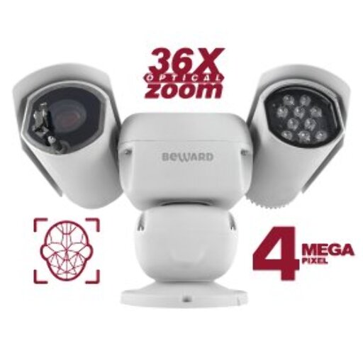 IP камера Beward B89R-4218Z36F 4 Мп PTZ 36x зум ИК-подсветка 300 м