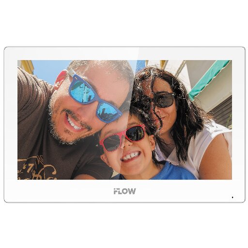 IP монитор видеодомофона iFlow F-VI-3445IPWE1/White 7“, Wi-Fi, слот для TF карты до 128Гб