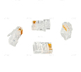 Коннектор проходной неэкранированный Сat5e ATIX AT-A-RJ45T/Сat5e (БД)