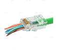 Коннектор проходной неэкранированный Сat5e ATIX AT-A-RJ45T/Сat5e (БД)