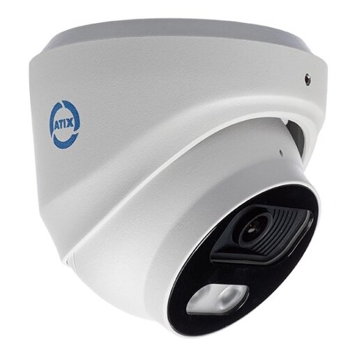 IP камера ATIX AT-NCM-1E8M-2.8/WDIR3 8 Мп купольная с двойной подсветкой