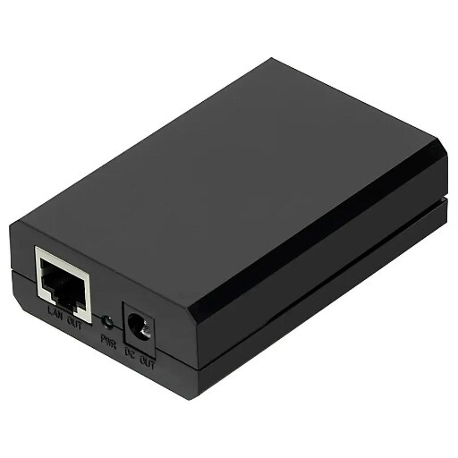РОЕ сплиттер Amatek AN-PS30 5/9/12В 2А 1000 Мбит/с PoE+