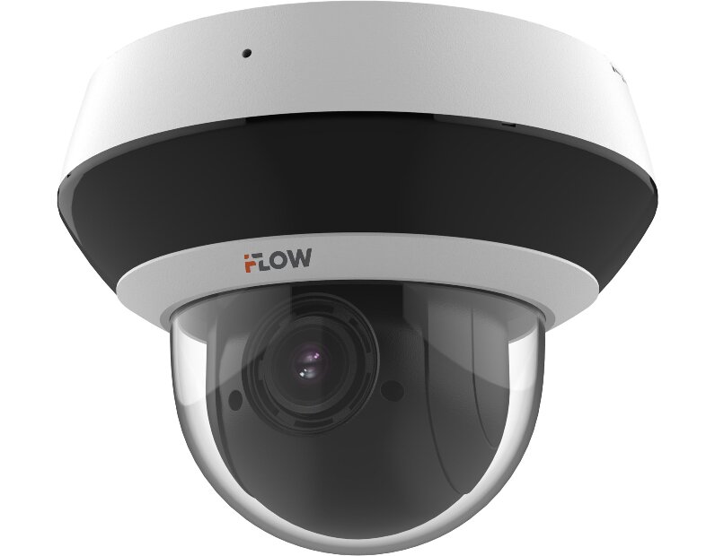 4Мп уличная поворотная IP-камера c ИК-подсветкой до 20м и технологией DarkViewer