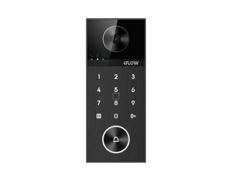 4 Мп IP вызывная панель с клавиатурой, ИК-подсветкой, Bluetooth и Wi-Fi