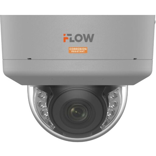 IP камера iFlow F-IC-3742CMSZ5(PA)(7-35mm) 4Мп уличная купольная вариофокальная IP68 IK10