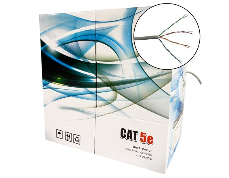 Кабель витая пара Expert Hunter UTP 5E 4х2х0,47 Standart indoor